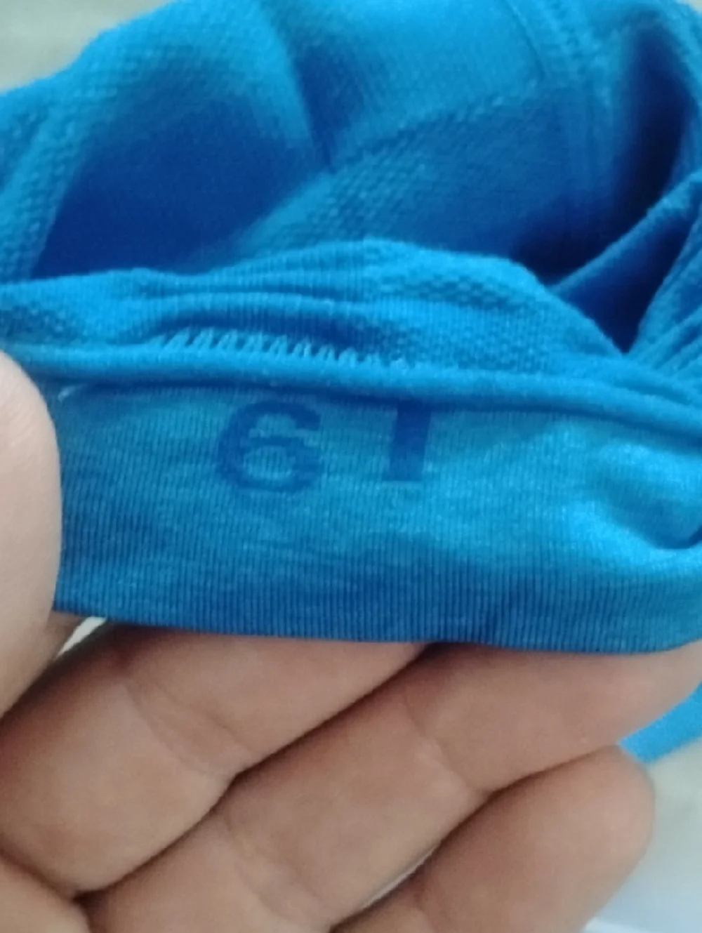 lululemon athletica blue stripes
